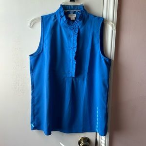 J. Crew ruffle blouse